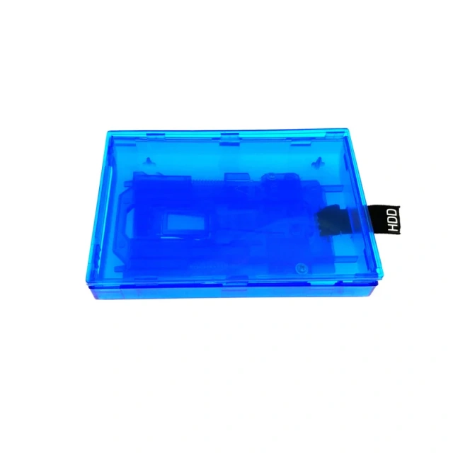 For XBox 360 S for 360 Slim Hard Drive Shell Case Older for XBox 360 Hard Drive Slim CLEAR BLUE