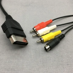 RCA S-Video AV cable for Xbox Original S-AV Cord Replacement S AV Cable