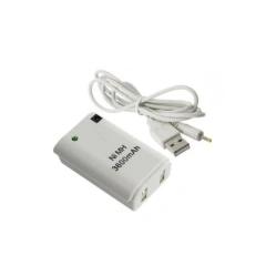 For Xbox 360 Battery 4800MAH/3600MAH Rechargeable Battery Pack Plug Play Charger Cable For Xbox 360 Battery