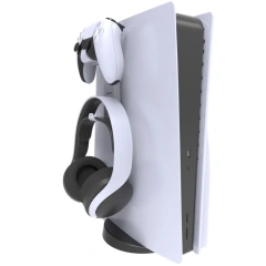 Headset Hook Console Gamepad Holder Hanger Mount Stand For PS5/Xbox Series/PS5 Slim Console Controller Stand Bracket