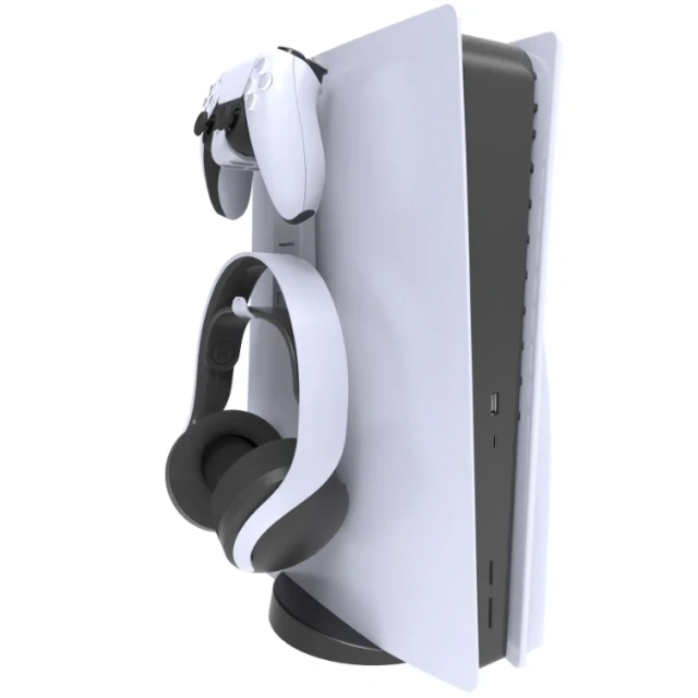 Headset Hook Console Gamepad Holder Hanger Mount Stand For PS5/Xbox Series/PS5 Slim Console Controller Stand Bracket