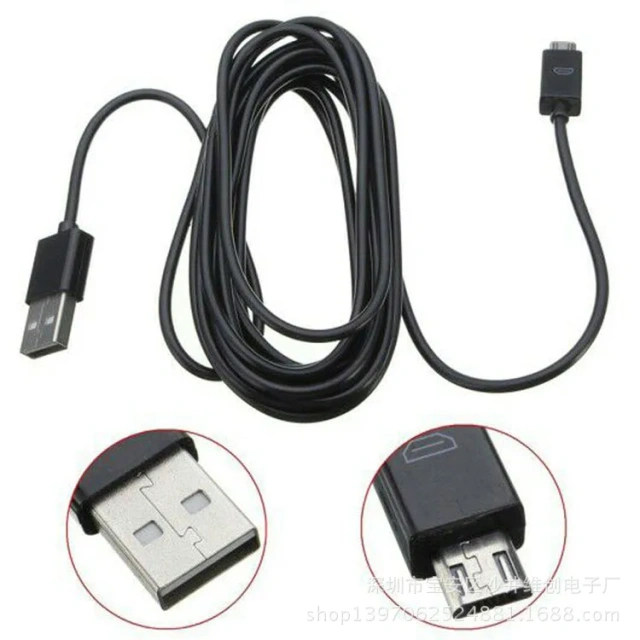Wholesale Charger Cable For PS4 For Xbox One controller 3M USB Charger Cord For PS4/SLIM/Pro Controller Charger Cables