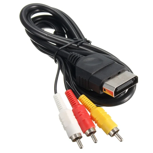 Wholesale Original AV Cable For Xbox Audio High Definition Video Game Cables Cord Connection For Xbox AV Cables