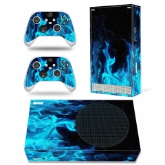 For XBOX series S game machine with controller protection colorful sticker accessories