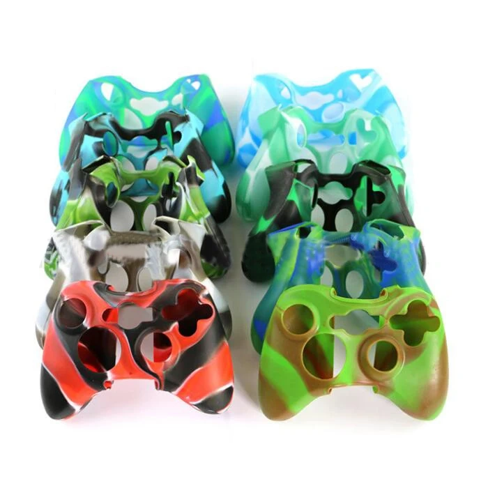 Wireless Controller Case For XBOX 360 Controller Silicone Rubber Protective Skin Shell Case