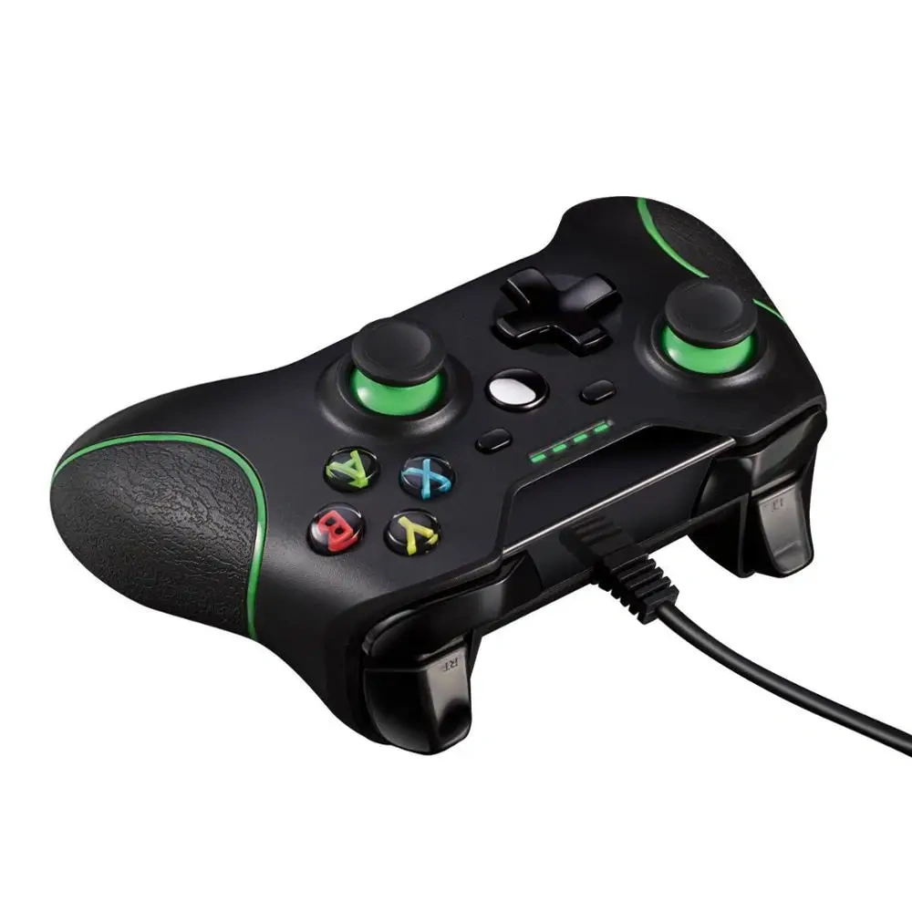New Black White Usb Wired Controller For Xbox One pc Wired Controller Joystick