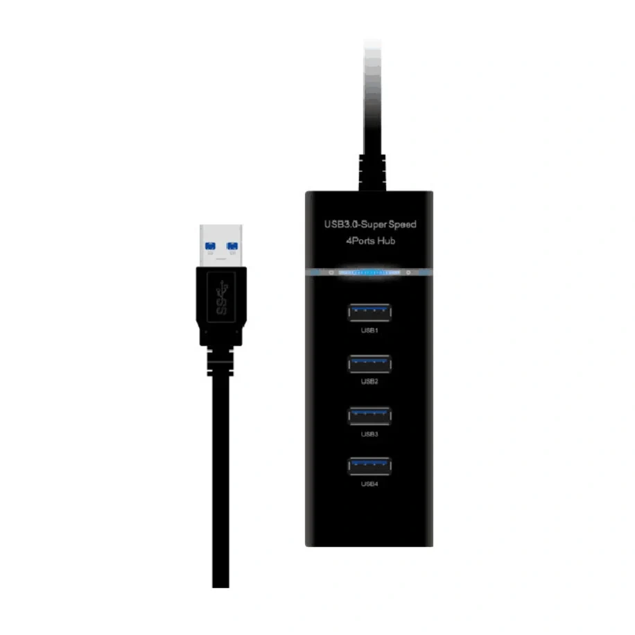 External USB 3.0 Expansion Hub Splitter Adapter for PS4 SLIM/PRO for Xbox ONE Slim for PC 4 Port USB Hub