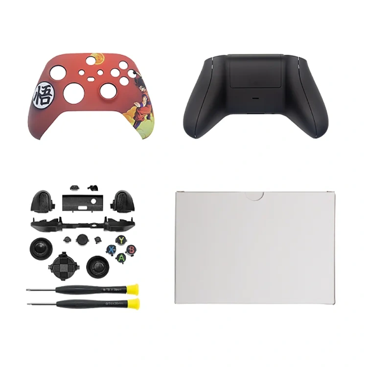 Faceplate Housing Shell Case Buttons Replacement for Xbox Series X S Controller Cover Faceplate Shell Case