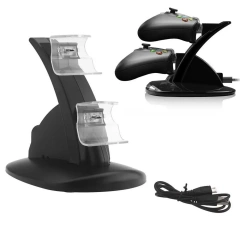 Dual Charging Dock Charger Station for Xbox One/S Controller Charger Stand Charging Base