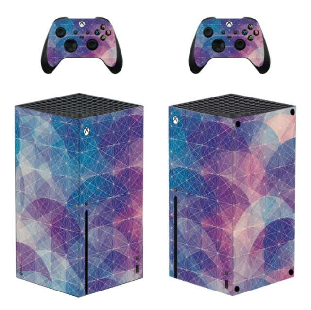 Sticker Housing Skin Cover for Xbox Series X Game Console and Controller Skin Vinyl Cover Decal Sticker