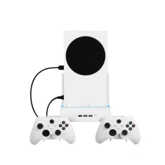 Holder RGB Wall Mount Brackets Kit Cooling Stand for Xbox Series S Console Storage Stand Base Cooling Fan