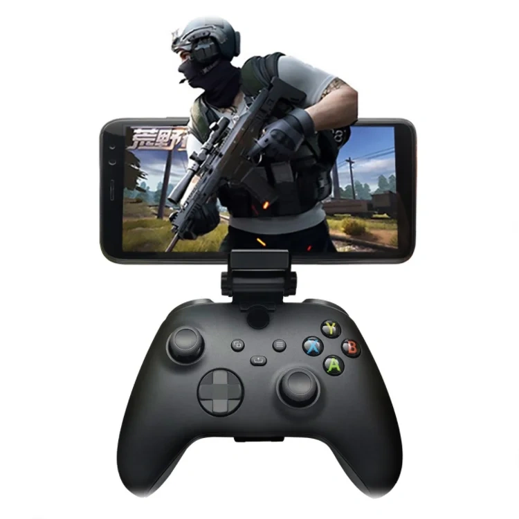 Adjustable Controller/Phone Clip Bracket For Xbox Series S X Controller Mobile Phone Holder Clip