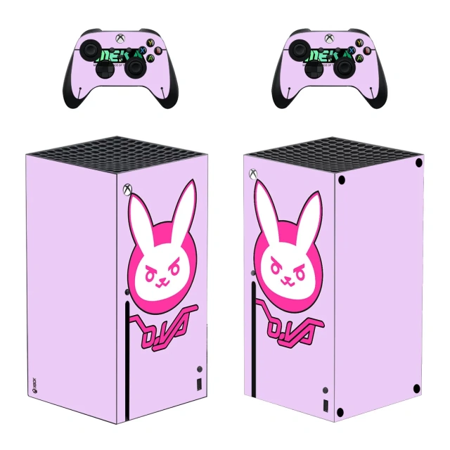 Sticker Housing Skin Cover for Xbox Series X Game Console and Controller Skin Vinyl Cover Decal Sticker