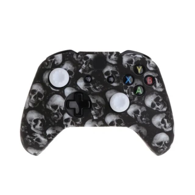 Case FOR Xbox One X S Controller Silicone Cover Grips Protective Skin Case and Thumb Grips