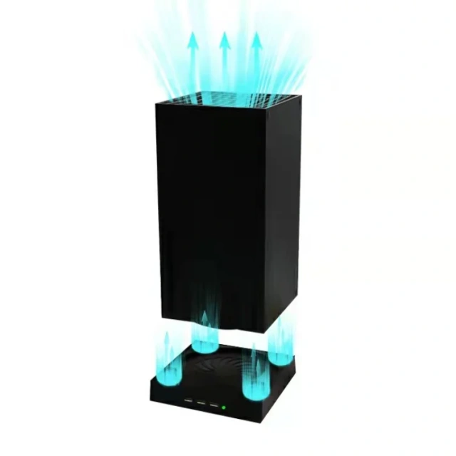 Vertical USB Cooling Fan Stand Cooler For Xbox Series X Game Console Accessories Fan Cooling Stand Station