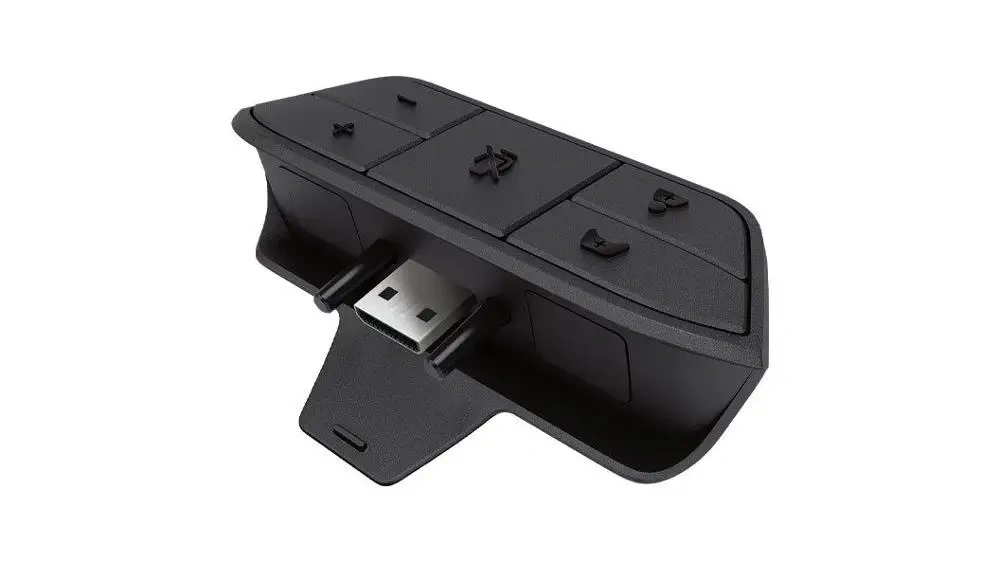 Stereo Headset Adapter For Xbox One Game Controller Headset Adapter Audio Mic Headphone Converter