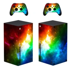 Sticker Housing Skin Cover for Xbox Series X Game Console and Controller Skin Vinyl Cover Decal Sticker
