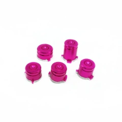 Metal Bullet Buttons ABXY Button Mod Kit for Xbox One Wireless Controller Part Metal Buttons Set