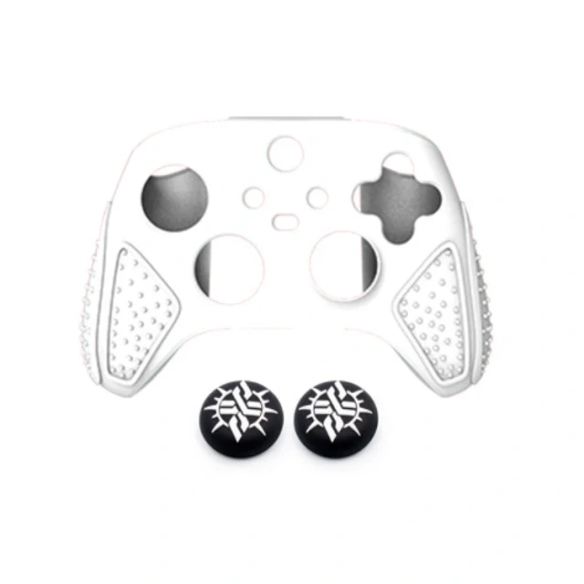 Silicone Case + Thumb Grips For XBOX Series X Controller Case Skin Anti Slip Protective Case Joystick Cover