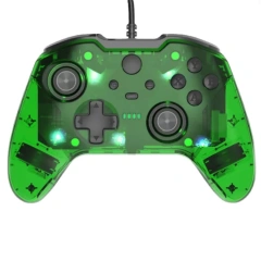 Transparent Lights Wired Game Controller For Xbox One PC Gamepad Cool Colorful Wired Controller