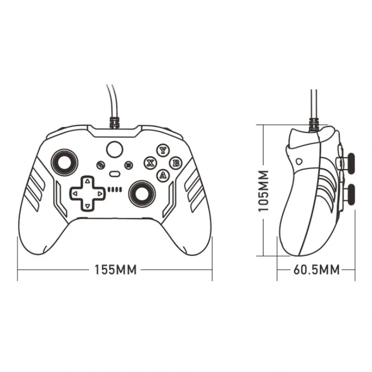 Wired Controller with Headphone Jack For Xbox ONE Game Gamepad Handle Joystick Controller