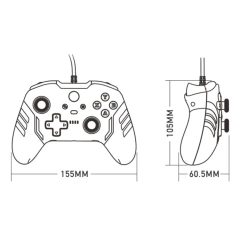 Wired Controller with Headphone Jack For Xbox ONE Game Gamepad Handle Joystick Controller