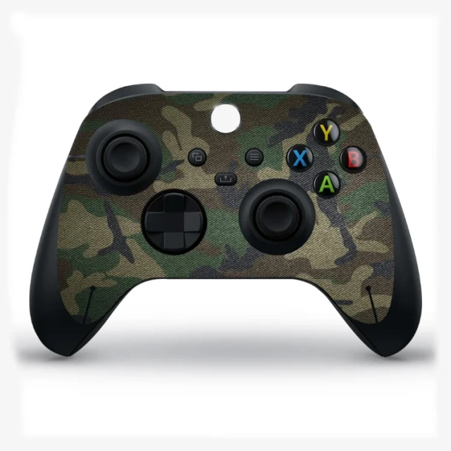 Camouflage Vinyl Skin Sticker for Xbox Series S X Game Controller Sticker Cover Protective Skin Film