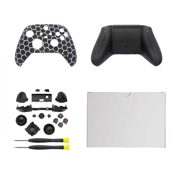 Faceplate Housing Shell Case Buttons Replacement for Xbox Series X S Controller Cover Faceplate Shell Case