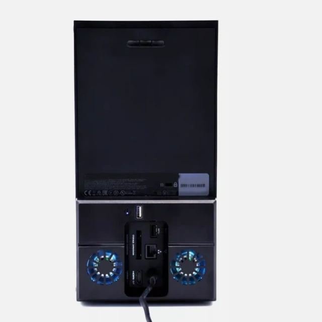 Cooling Fan Game Console Heatsink Heat Cooler For Xbox Series X Vertical External Double-Fan Cooling Fan