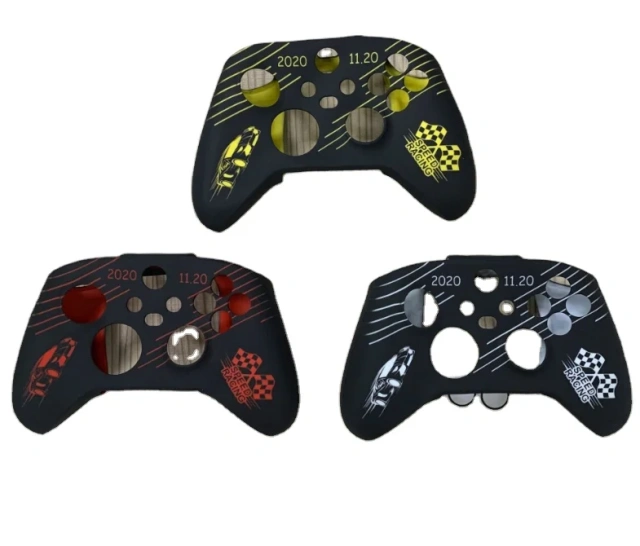 Silicone colorful cover anti slip and anti sweat protective case for Xbox series S/X game controller soft cover case