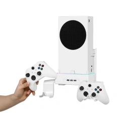 Holder RGB Wall Mount Brackets Kit Cooling Stand for Xbox Series S Console Storage Stand Base Cooling Fan