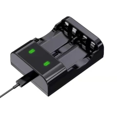 Battery Charging Dock Charger for Xbox one/S/Series X Controllers Battery Charging Dock with 2 Rechargeable Battery Packs