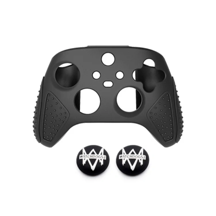 Silicone Case + Thumb Grips For XBOX Series X Controller Case Skin Anti Slip Protective Case Joystick Cover