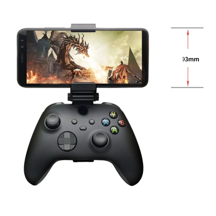 Adjustable Controller/Phone Clip Bracket For Xbox Series S X Controller Mobile Phone Holder Clip