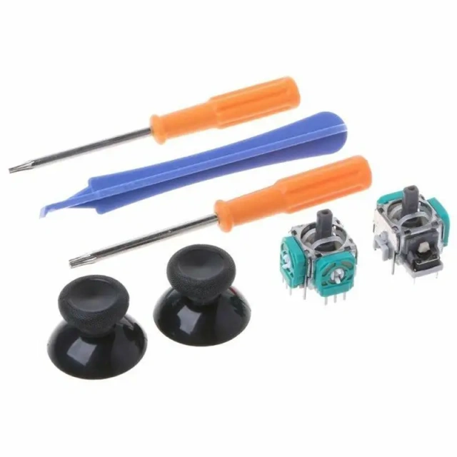 Replacement Part 3D Joystick Axis Analog Stick Sensor Module with Tools for Xbox One Controller Joystick Thumbsticks