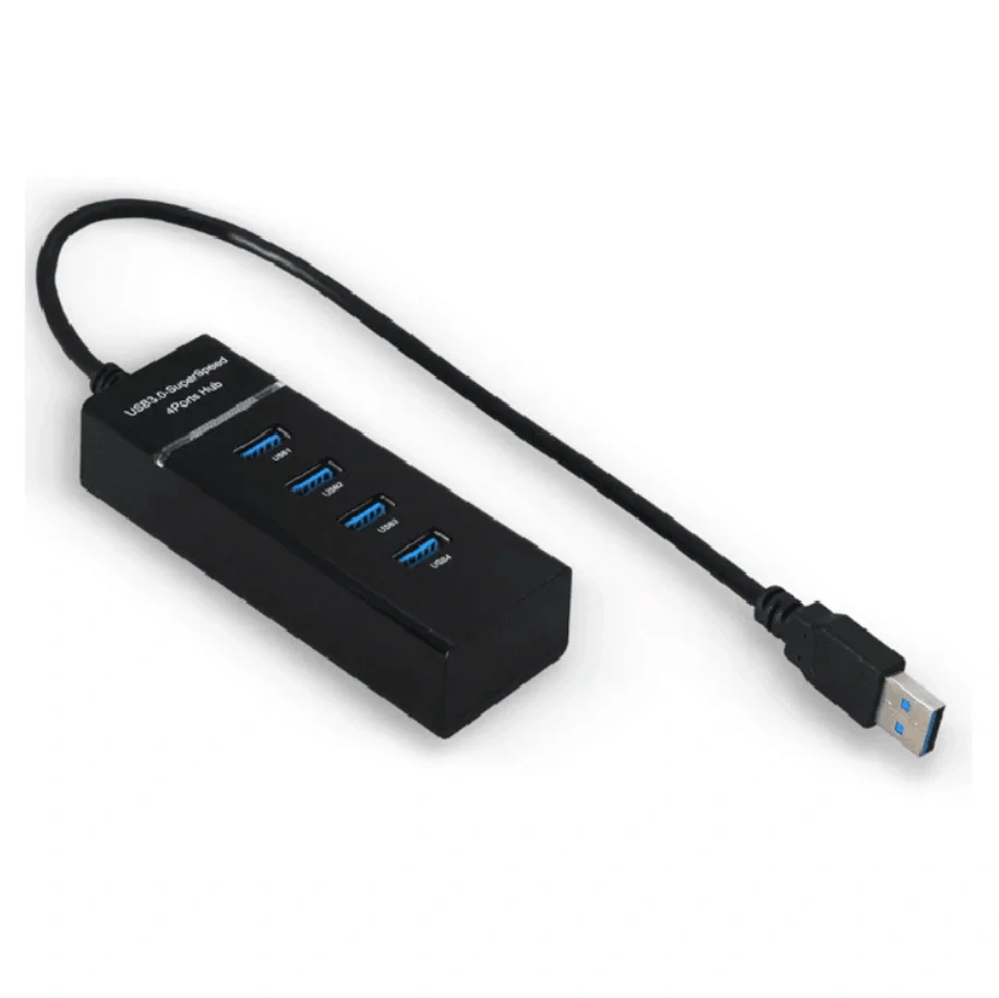 External USB 3.0 Expansion Hub Splitter Adapter for PS4 SLIM/PRO for Xbox ONE Slim for PC 4 Port USB Hub