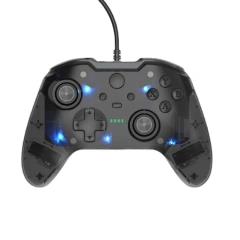 Transparent Lights Wired Game Controller For Xbox One PC Gamepad Cool Colorful Wired Controller