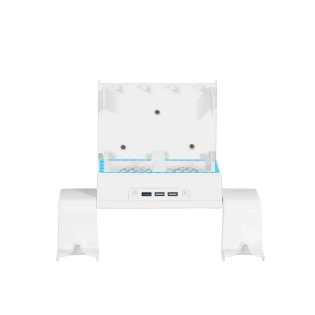 Holder RGB Wall Mount Brackets Kit Cooling Stand for Xbox Series S Console Storage Stand Base Cooling Fan