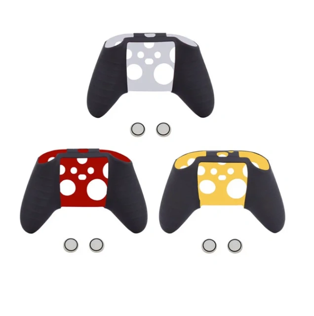 Silicone colorful cover anti slip and anti sweat protective case for Xbox series S/X game controller soft cover case