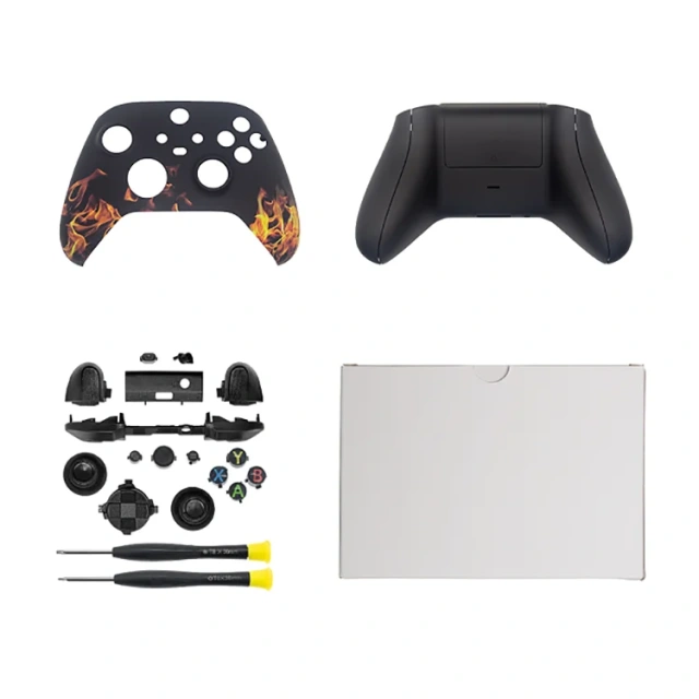 Faceplate Housing Shell Case Buttons Replacement for Xbox Series X S Controller Cover Faceplate Shell Case