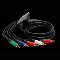 1.8m/6Ft Composite Cord RCA AV Cable For Xbox 360 Slim HD TV AV Component Cable Lead Cord