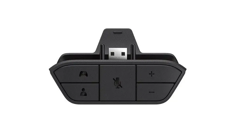 Stereo Headset Adapter For Xbox One Game Controller Headset Adapter Audio Mic Headphone Converter