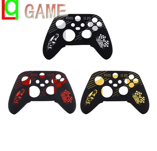 Silicone colorful cover anti slip and anti sweat protective case for Xbox series S/X game controller soft cover case