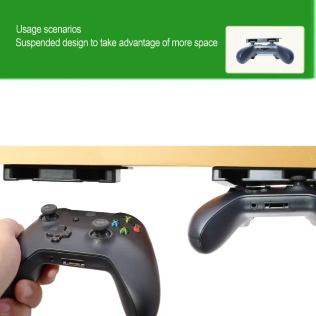 Controller under desk mount/holder for Xbox one/360/Switch pro Controller Stand Holder Bracket