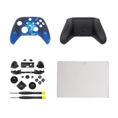 Faceplate Housing Shell Case Buttons Replacement for Xbox Series X S Controller Cover Faceplate Shell Case