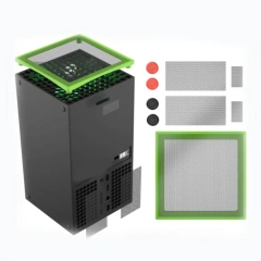 Vent Cover Dustproof Set for Xbox Series X Game Console Dust Plug Net Rack Mesh Filter Kit