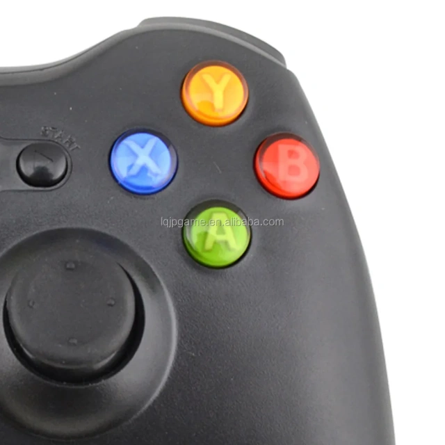 For Xbox 360 CONTROLLER WIRED Black/White USB WIRED CONTROLLER FOR Xbox 360/PC/WINDOWS