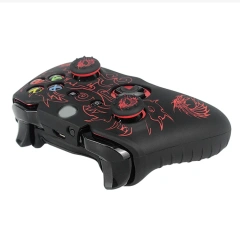 For Xbox One Controller Skin Cover Case Protective Silicone Rubber Grip Case with Joystick Thumb Grips Cover