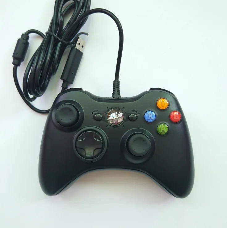 Wired USB Controller for Xbox 360 Console Gamepad Controller for PC Game Pad