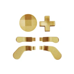 Left Right Short Long Paddles and D-Pad Buttons for Xbox One Elite 2 Controller Repair Parts Metal Paddle Button Set